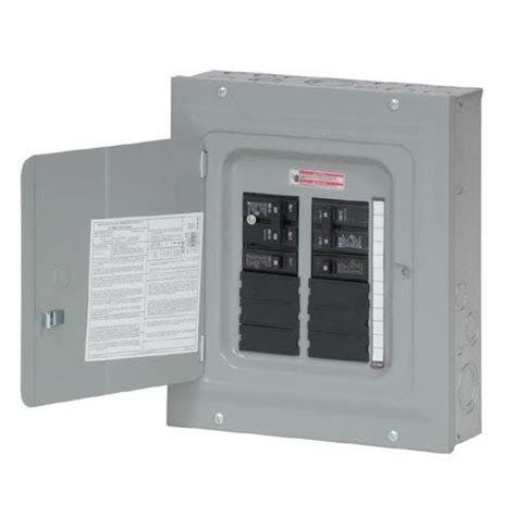 100 amp junction box|100 amp breaker panel lowe's.